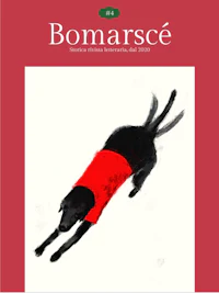 the cover of the bomarse magazine with an image of a dog in a red sweater
